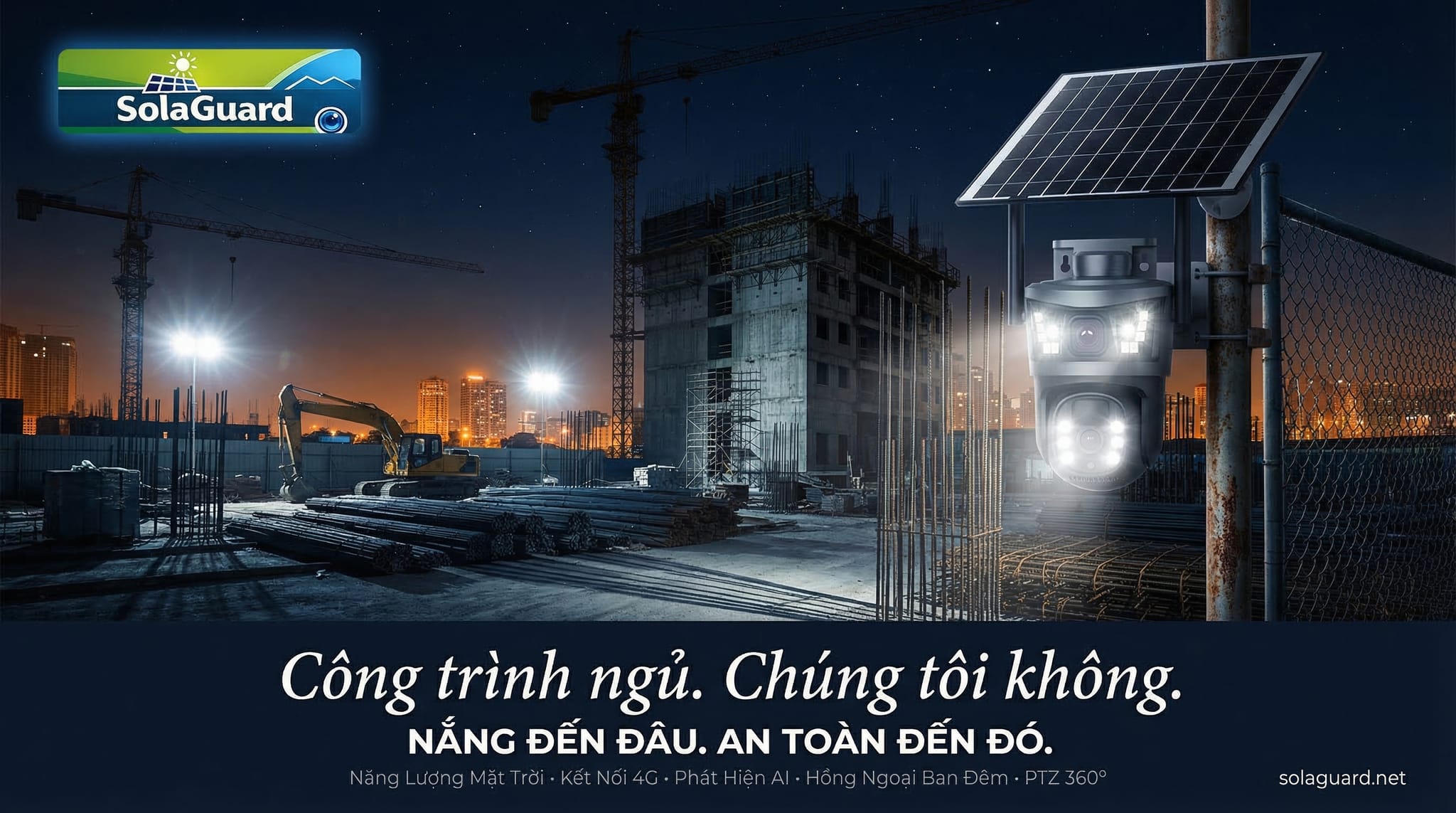 Prevención de robos en obras de construcción con cámaras solares: guía práctica B2B