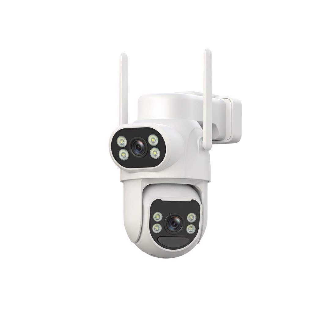 SolaGuard Solar Dual-Lens Outdoor Camera (SG-D42G-10F66-V11)