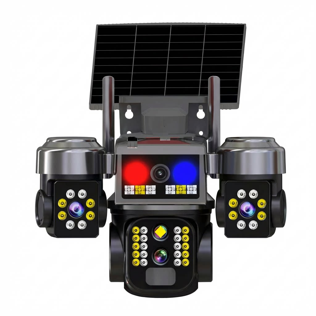 SolaGuard Solar Dual-Lens Outdoor Camera (SG-D42G-10F66-V13)