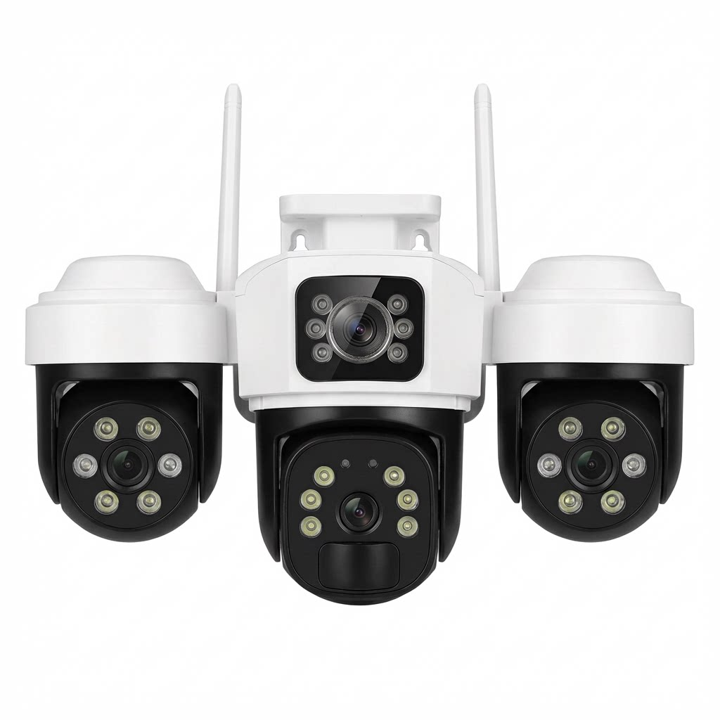SolaGuard Solar Dual-Lens Outdoor Camera (SG-D42G-10F66-V16)