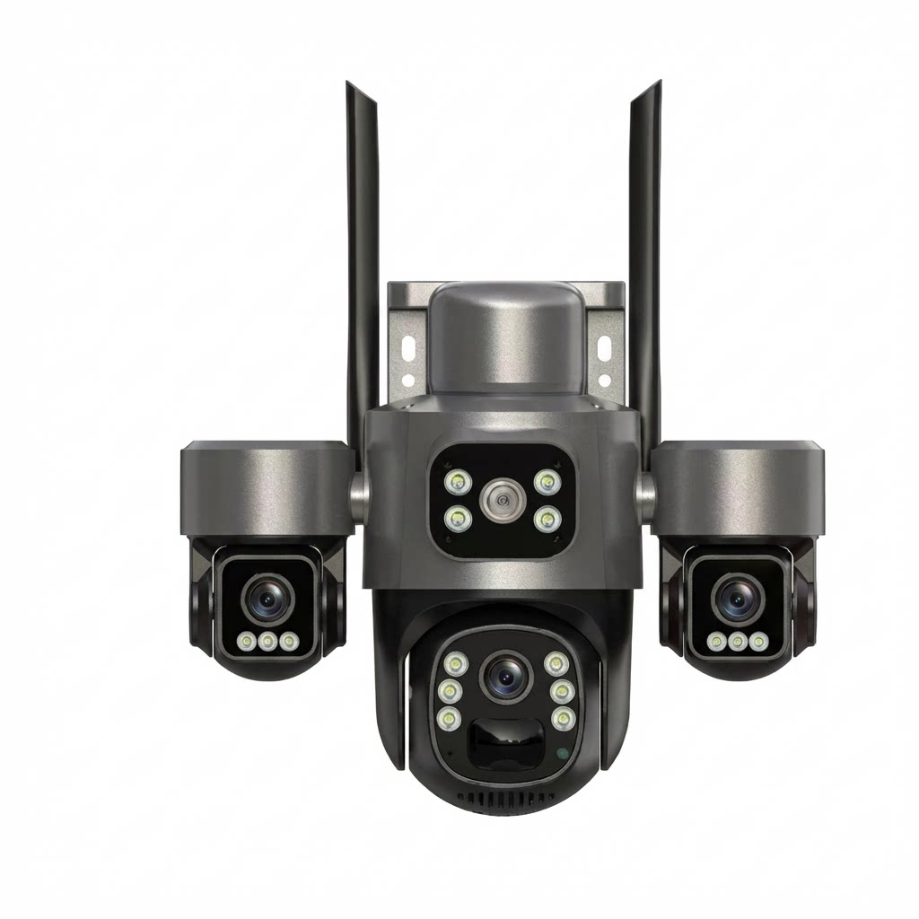 SolaGuard Solar Dual-Lens Outdoor Camera (SG-D42G-10F66-V2)