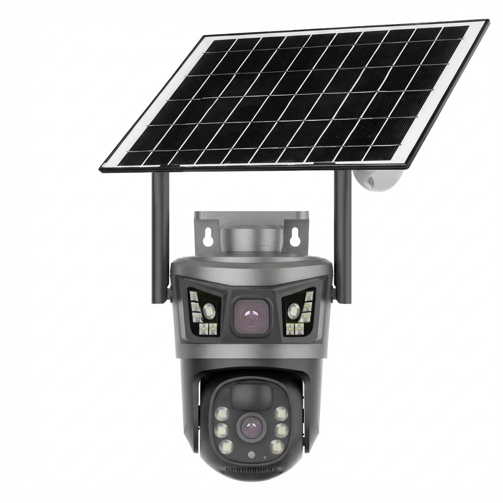 SolaGuard Solar Dual-Lens Outdoor Camera (SG-D42G-10F66-V3)