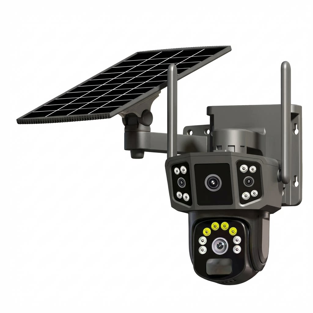 SolaGuard Solar Dual-Lens Outdoor Camera (SG-D42G-10F66-V4)