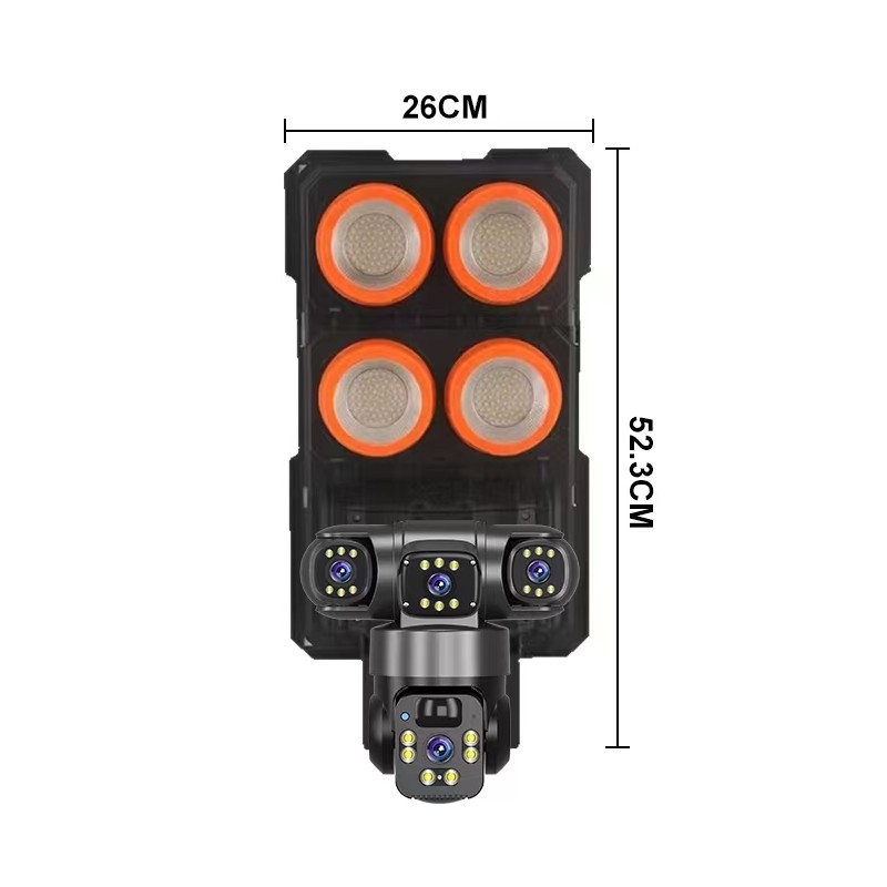 SolaGuard Solar Dual-Lens Outdoor Camera (SG-D42G-15F66-V2)