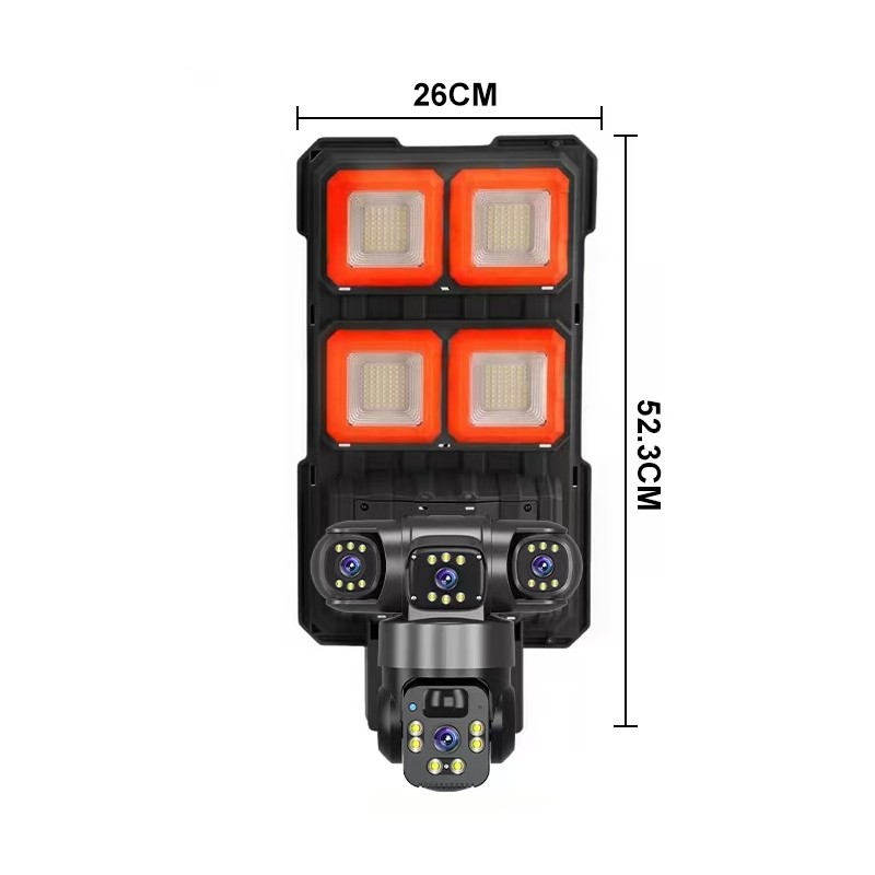 SolaGuard Solar Dual-Lens Outdoor Camera (SG-D42G-15F66-V5)