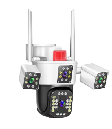 SolaGuard Standard Triple-Lens Outdoor Camera (SG-P43D-F66-V16)