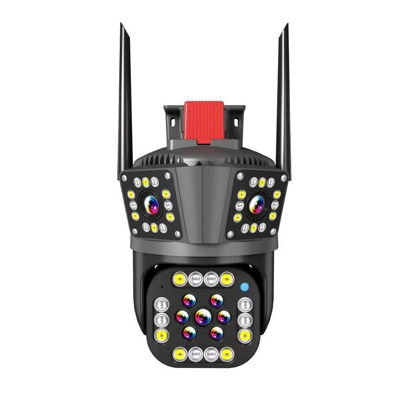 SolaGuard Standard Triple-Lens Outdoor Camera (SG-P43D-F66-V1)