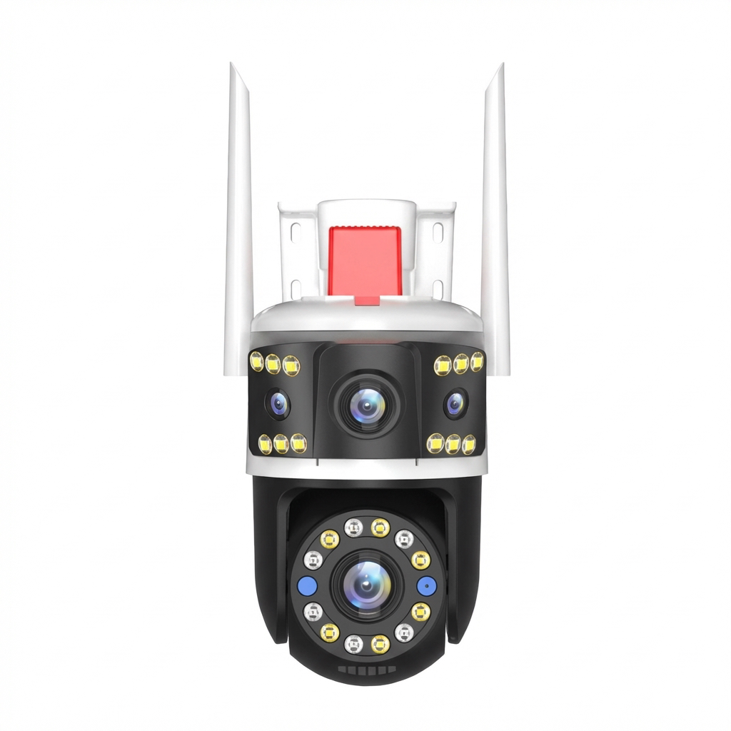 SolaGuard Standard Triple-Lens Outdoor Camera (SG-P43D-F66-V20)