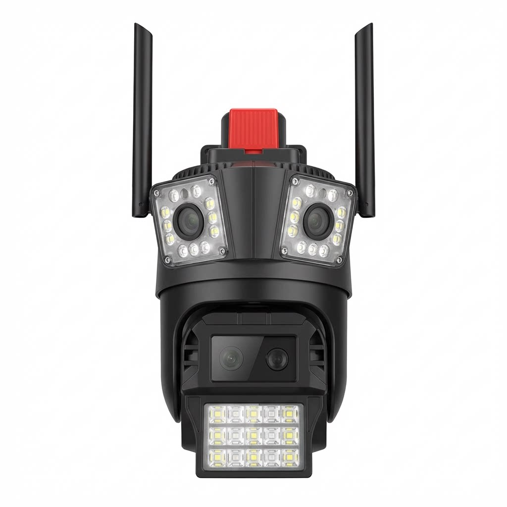 SolaGuard Standard Triple-Lens Outdoor Camera (SG-P43D-F66-V21)