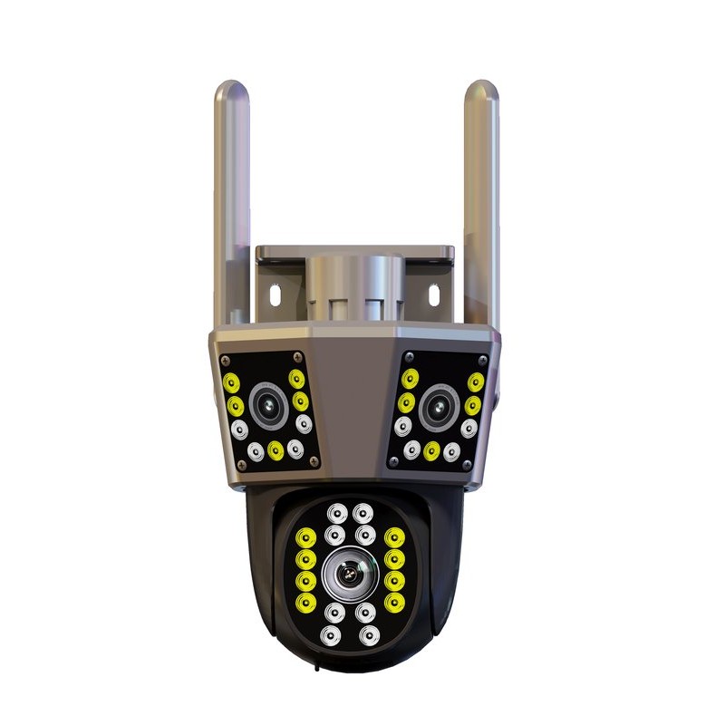 SolaGuard Standard Triple-Lens Outdoor Camera (SG-P43D-F66-V2)