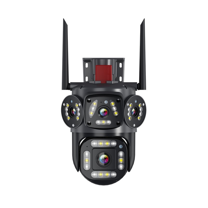 SolaGuard Standard Triple-Lens Outdoor Camera (SG-P43D-F66-V3)