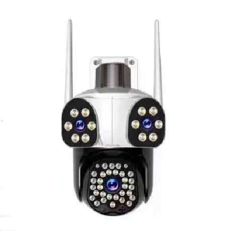 SolaGuard Standard Triple-Lens Outdoor Camera (SG-P43D-F66-V6)