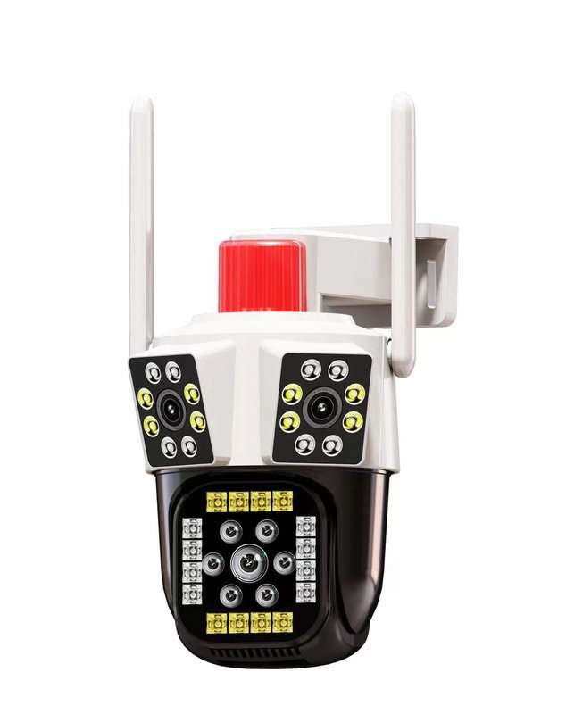 SolaGuard Standard Triple-Lens Outdoor Camera (SG-P43D-F66-V9)