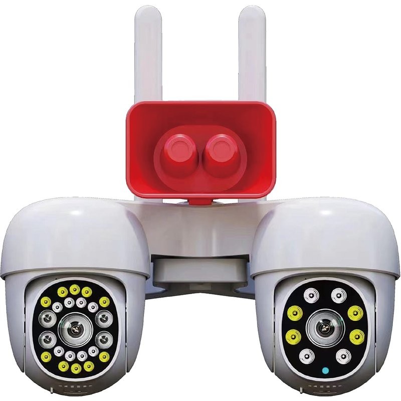 SolaGuard Standard Triple-Lens Outdoor Camera (SG-P43W-T66-V1)