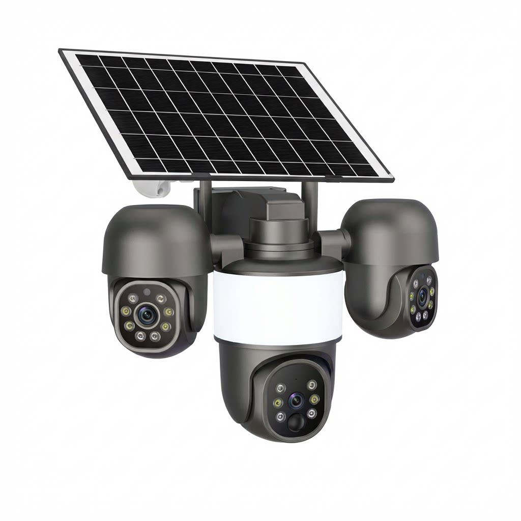 SolaGuard Solar Triple-Lens PTZ Camera (SG-S43G-10T66-V1)
