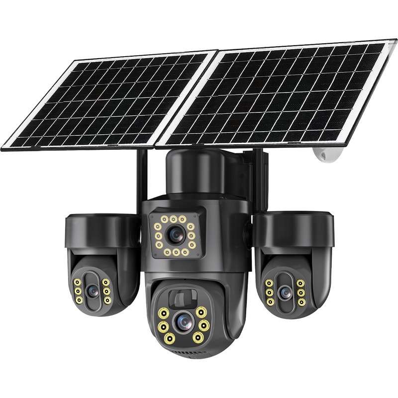 SolaGuard Solar Triple-Lens PTZ Camera (SG-S43G-10T66-V2)