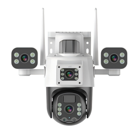 SolaGuard Solar Triple-Lens PTZ Camera (SG-S43G-10T66-V3)