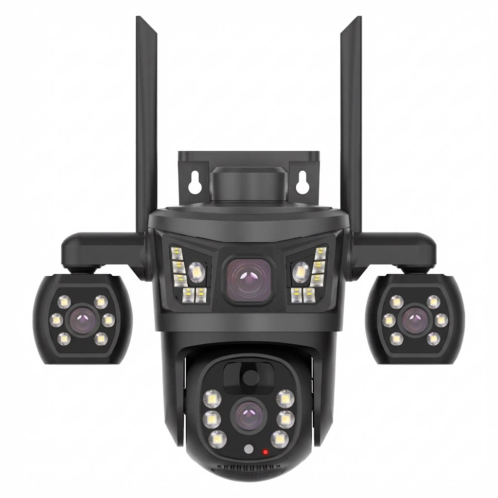 SolaGuard Solar Triple-Lens PTZ Camera (SG-S43G-10T66-V4)